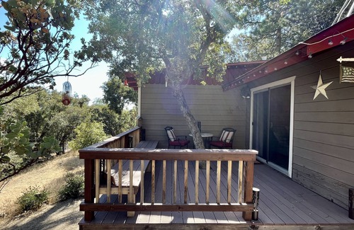 Pine Cove Cabin | Cozy Retro Cabin with AC, Family Getaway