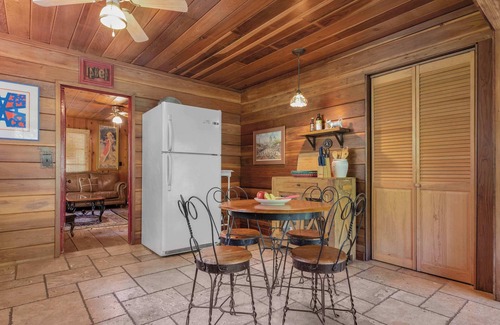Guerneville House | Cozy Riverfront Cabin - Beach Access & Wood Stove