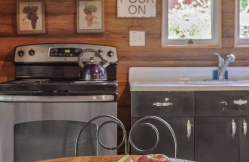 Guerneville House | Cozy Riverfront Cabin - Beach Access & Wood Stove