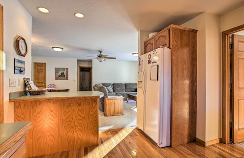 Houghton Lake House | Cozy Riverfront Home w/Fire Pit in Houghton Lake!