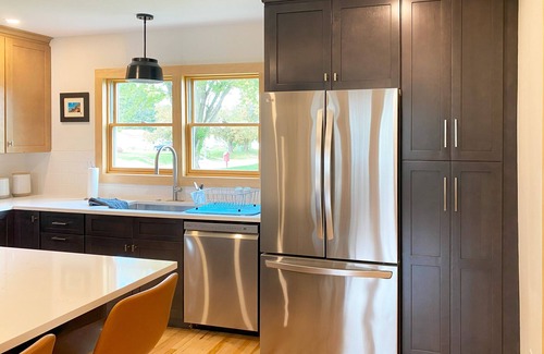 Leland House | Cozy rural retreat in fully updated, small-town farmhouse