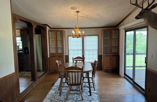 Clopton Cabin | Cozy Secluded Cabin with Private Pond Near Lake Eufaula