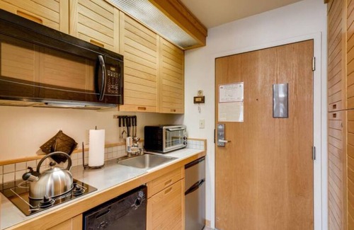 Mountain House Apartment | Cozy Ski in/Ski out studio steps from the lift!