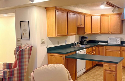 Charlottesville Apartment | Cozy studio apartment with wood burning fireplace, in charming Charlottesville