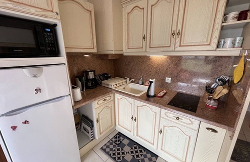 Laveissiere Apartment | Cozy Studio for 4 in Central Location - Near Ice Rink & Slopes, Pet-Friendly, WiFi