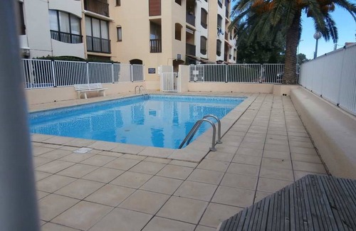 Argeles Plage Apartment | Cozy Studio for 4 with Wi-Fi, Pool, Parking – 500m from Beach