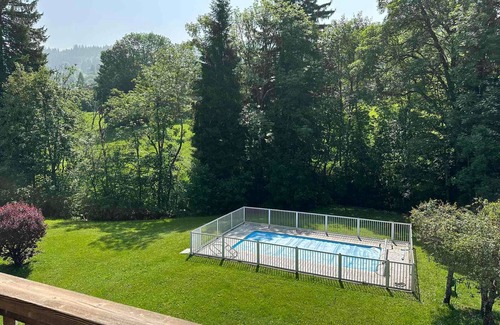Demi-Quartier Apartment | Cozy studio in Demi-Quartier, sleeps 4 with parking