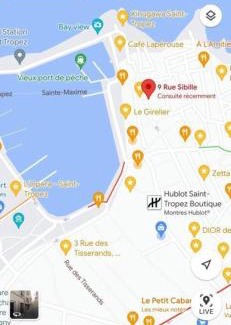 Old Town Apartment | Cozy studio Le Cèdre, Port de Saint Tropez