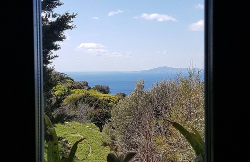 Kato Aprovatou House | Cozy studio with breathtaking sea view