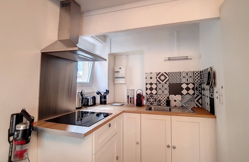 Luc-sur-Mer Apartment | Cozy T2 30m from beach with wifi in city center