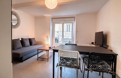 Luc-sur-Mer Apartment | Cozy T2 30m from beach with wifi in city center