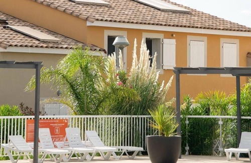 Latour-Bas-Elne Apartment | Cozy T3 Lodge with Terrace, Pool, Spa, Gym and Parking - 10 Min from Beach