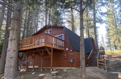 Mountain View Estates Cabin | Cozy Tahoe Cabin Nestled in the Forest - Next to Mountain Trails & Sledding Hills - Close to Heavenly