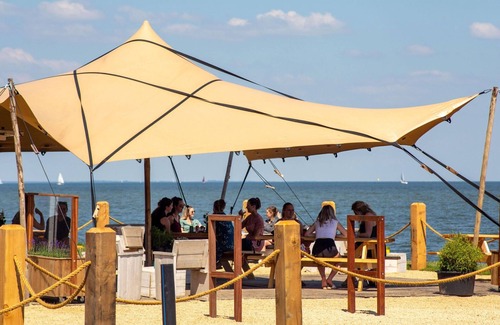 Enkhuizen RV Rental | Cozy Tent Lodge With Sanitary Facilities