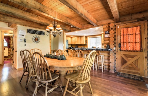 Meadow View Heights Cabin | Cozy Utah Cabin w/Deck & Fire Pit!