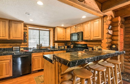 Meadow View Heights Cabin | Cozy Utah Cabin w/Deck & Fire Pit!