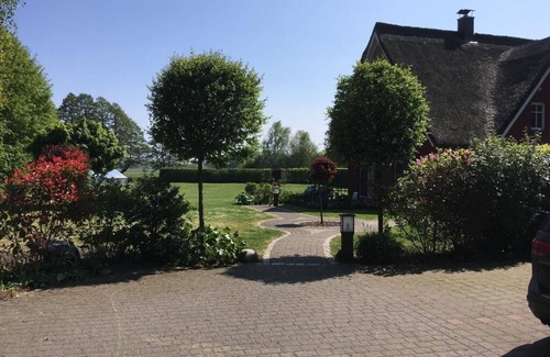 Wieck auf dem Darss Apartment | Cozy vacation apartment under a thatched roof in Wieck a. Darß - Am Eichberg