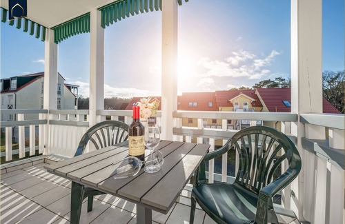 Koserow Apartment | Cozy vacation apartment by the sea with balcony, WiFi & parking space
