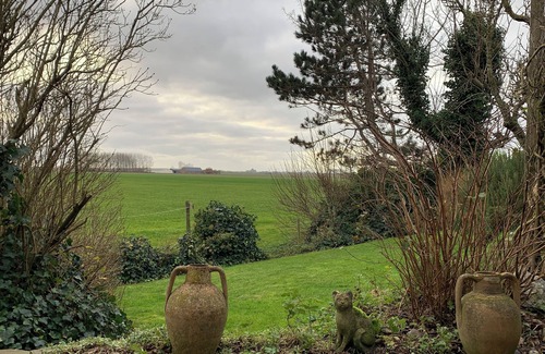 Kamperland House | Cozy vacation home with a view of the fields