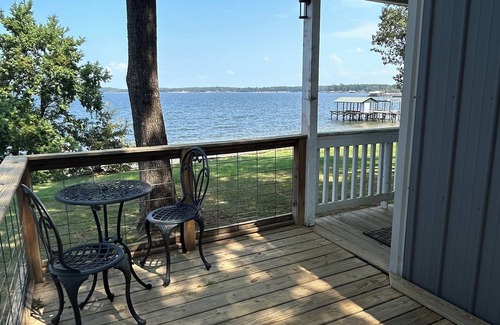 Negreet Cabin | Cozy water front cabin next to boat launch and swimming area!