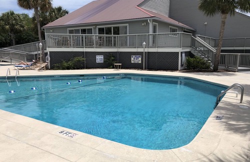 Folly Beach Condo | Cozy Water Views Await
