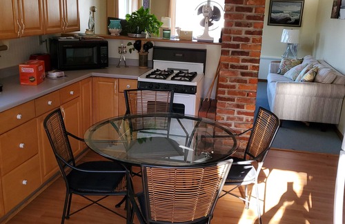 Gloucester Apartment | Cozy, Waterview Old Quarryman boarding house