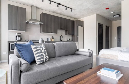 West Loop Apartment | Cozy West Loop Studio w/Pool, Gym, nr. Restaurant Row, by Blueground