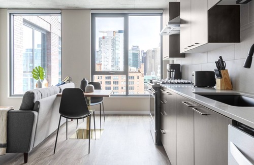 West Loop Apartment | Cozy West Loop Studio w/Pool, Gym, nr. Restaurant Row, by Blueground