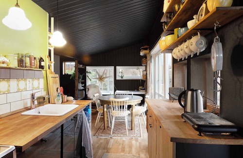 Kirke Saaby House | Cozy 'witch's house' with fjord view