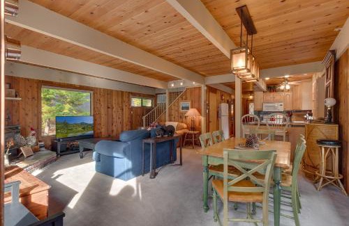 Tahoe City House | Cozy Wood Cabin- Updated- Hot Tub- Fireplace- Backs to Forest