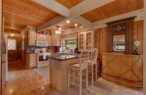 Tahoe City House | Cozy Wood Cabin- Updated- Hot Tub- Fireplace- Backs to Forest