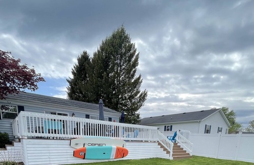 Enchanted Hills Cabin | Craftsman cottage with private pier and access to Lake Wawasee