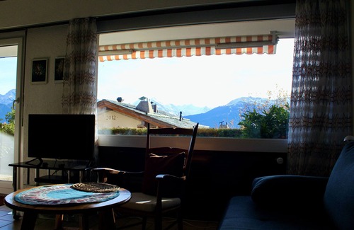 Randogne Apartment | Crans Montana - magnificent mountain view