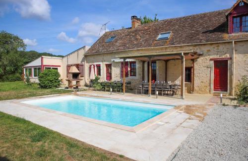 Vallon-sur-Gee Villa | Crazy Villa Noé Michel 72 - Heated pool - Basket - 2h Paris - 30p
