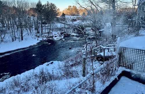 Waldoboro House | Creative winter and spring on a river in Maine