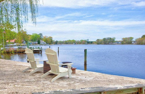 Selbyville Apartment | Creek Suite With waterfront Sunroom