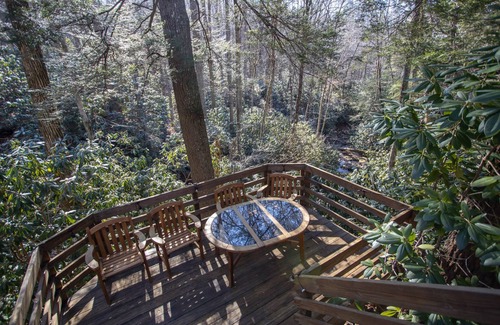 Boone House | Creekside Home with Resort Access