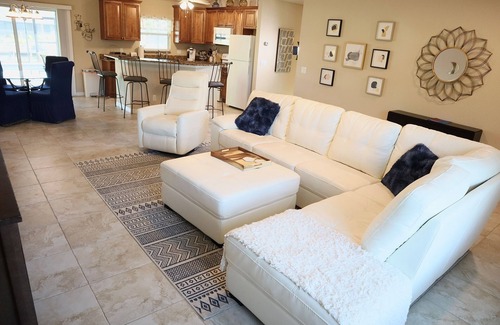 Fort Myers House | Crescent Moon Tranquil Waterfront Hideaway with Heated Saltwater Pool and Spa