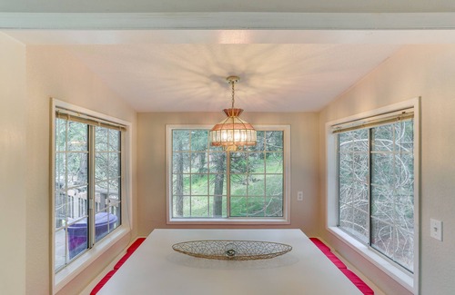 Crestline House | Crestline Home w/Private Hot Tub: Steps to Lake!