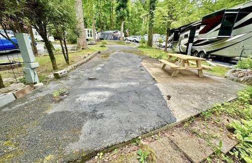 Gatlinburg - Pigeon Forge Other | Crofty Bear - Empty RV Camping Lot in Gatlinburg
