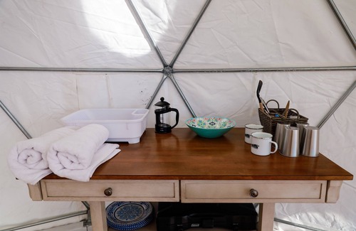Fallbrook RV Rental | Crown View Dome with Mountain Views, Splitrock