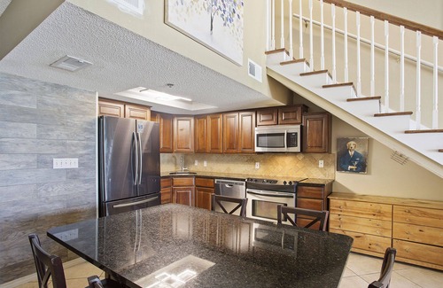 Crystal Beach Condo | Crystal Sands 304B - Top Floor, Gulf Front, Heated Pool, Beach Service Included!