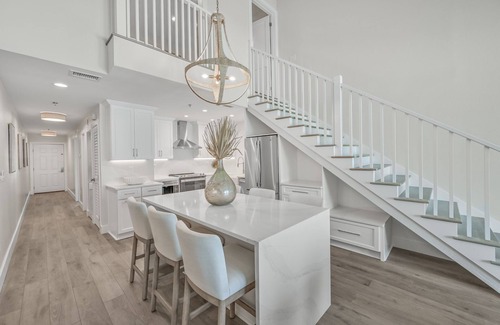 Crystal Beach Condo | Crystal Sands 312B. Completely Renovated Stunner, Free Beach Service, Pool.
