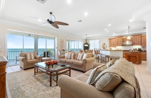 Bonita Springs House | Crystal Seashore | Gorgeous 4-Bed & 5-Bath Beachfront Family Pool House