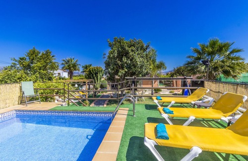 Alhaurin el Grande Villa | Cubo's Villa Family/Air conditioning/Wifi/private pool/children's area