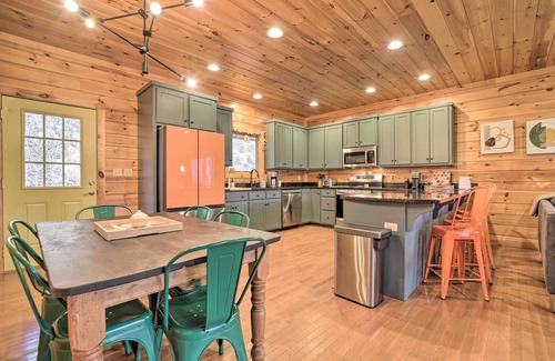 Cullowhee House | Cullowhee Vacation Rental on the River!
