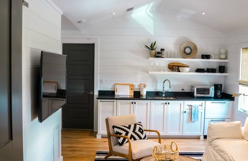 Seagrove Beach House | Custom California Vibe Carriage House in Seagrove