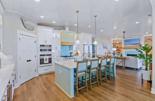 Sunset Beach House | Custom, Chic Beach Home in Gated Community with Private Pool on Beautiful Sunset Beach