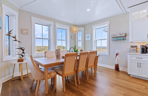 Sunset Beach House | Custom, Chic Beach Home in Gated Community with Private Pool on Beautiful Sunset Beach