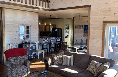 Anderson Cabin | Custom Construction Lake House Cabin. Perfect Multi-family Layout! New Dock!